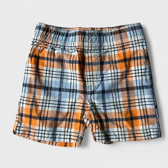 🧸 SOLD Carter’s bundle of 3 boys plaid shorts 18mo - Picture 4 of 5